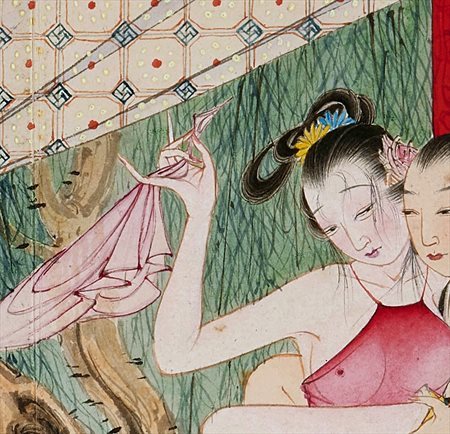 覃塘-迫于无奈胡也佛画出《金瓶梅秘戏图》，却因此成名，其绘画价值不可估量